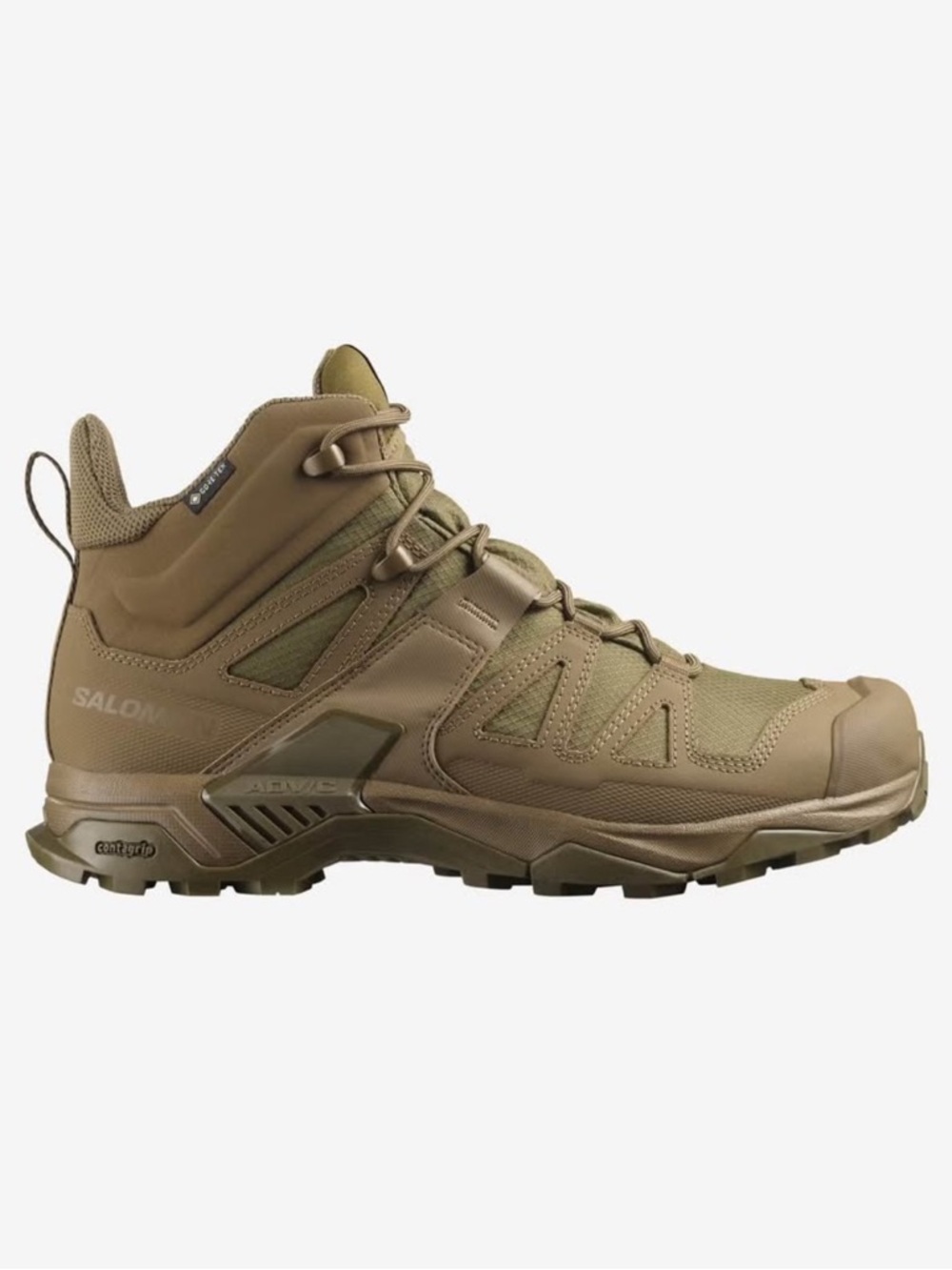 Salomon Men's Mid-Top Boot — Olive Green/Tan